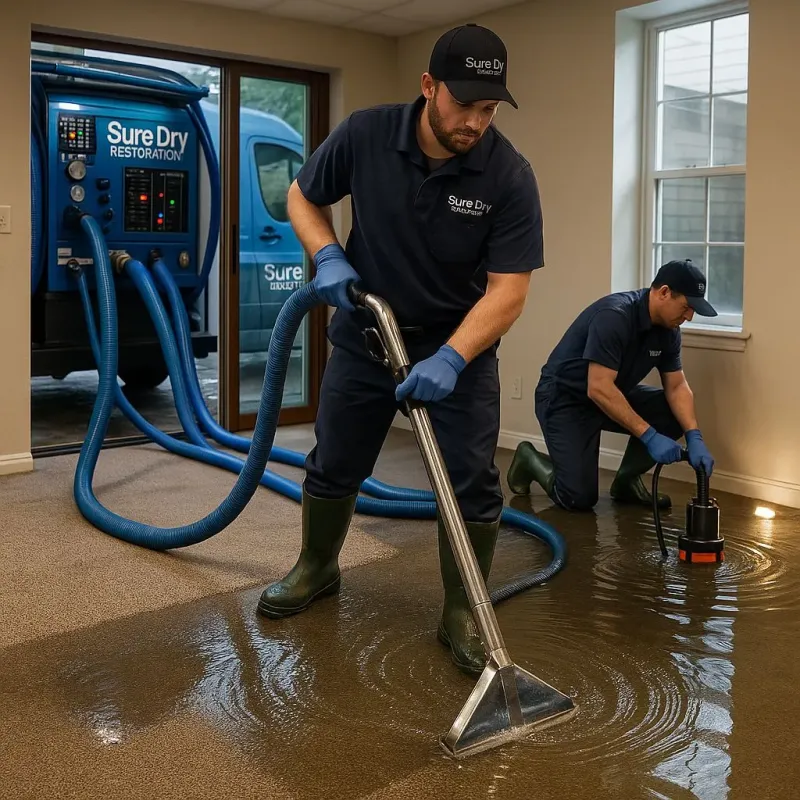 Water Extraction and Removal process in Refugio County, TX